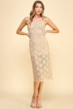 Load image into Gallery viewer, Corset Midi Dress | ABND0679 | INSTOCK