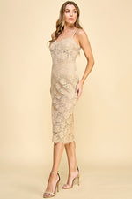 Load image into Gallery viewer, Corset Midi Dress | ABND0679 | INSTOCK