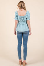 Load image into Gallery viewer, Puff Short Sleeve Top | ABET7501