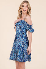 Load image into Gallery viewer, Off-the-Shoulder Mini Dress | ABND0812