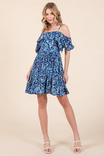 Load image into Gallery viewer, Off-the-Shoulder Mini Dress | ABND0812