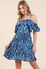 Load image into Gallery viewer, Off-the-Shoulder Mini Dress | ABND0812