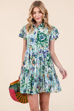 Load image into Gallery viewer, Ruffle Mini Dress | ABND0815