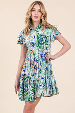 Load image into Gallery viewer, Ruffle Mini Dress | ABND0815