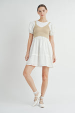 Load image into Gallery viewer, Two Piece Set Mini Dress / STLE#ABED7500