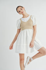 Load image into Gallery viewer, Two Piece Set Mini Dress / STLE#ABED7500