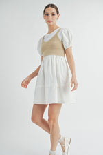 Load image into Gallery viewer, Two Piece Set Mini Dress / STLE#ABED7500