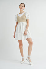 Load image into Gallery viewer, Two Piece Set Mini Dress / STLE#ABED7500