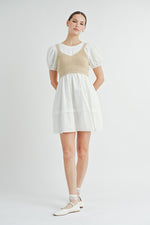 Load image into Gallery viewer, Two Piece Set Mini Dress / STLE#ABED7500