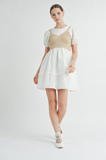 Load image into Gallery viewer, Two Piece Set Mini Dress / STLE#ABED7500