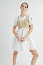 Load image into Gallery viewer, Two Piece Set Mini Dress / STLE#ABED7500