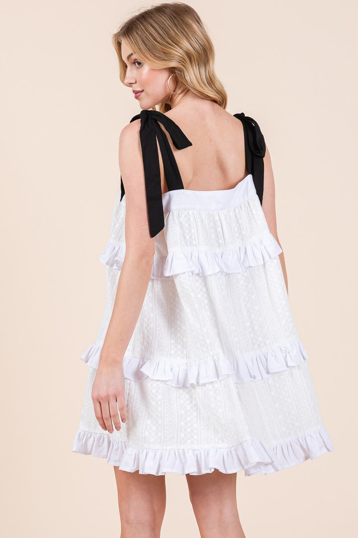 Tiered Ruffle Dress | ABED7502
