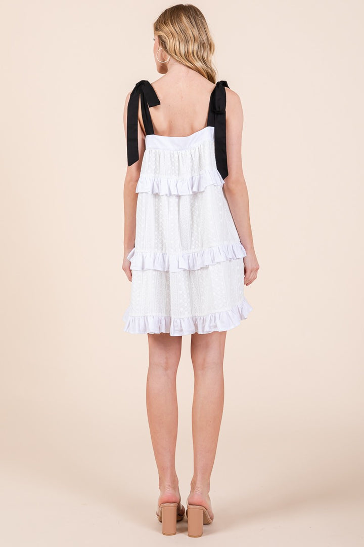Tiered Ruffle Dress | ABED7502