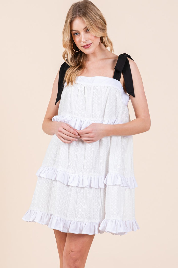 Tiered Ruffle Dress | ABED7502