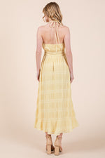 Load image into Gallery viewer, Tiered Ruffle Halter Dress | ABED7512