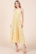 Load image into Gallery viewer, Tiered Ruffle Halter Dress | ABED7512