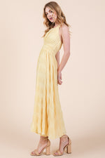 Load image into Gallery viewer, Tiered Ruffle Halter Dress | ABED7512