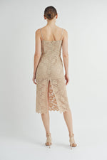 Load image into Gallery viewer, Corset Midi Dress | ABND0679 | INSTOCK