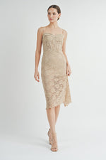 Load image into Gallery viewer, Corset Midi Dress | ABND0679 | INSTOCK