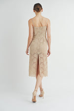 Load image into Gallery viewer, Corset Midi Dress | ABND0679 | INSTOCK