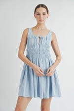 Load image into Gallery viewer, Sleeveless Cotton Mini Dress | ABSD7542