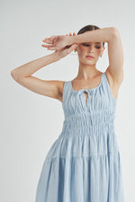 Load image into Gallery viewer, Sleeveless Cotton Mini Dress | ABSD7542