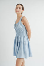 Load image into Gallery viewer, Sleeveless Cotton Mini Dress | ABSD7542