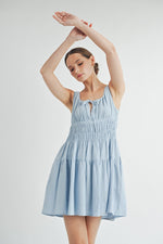 Load image into Gallery viewer, Sleeveless Cotton Mini Dress | ABSD7542