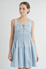 Load image into Gallery viewer, Sleeveless Cotton Mini Dress | ABSD7542