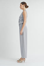 Load image into Gallery viewer, Side Pleats Vest & Pleated Pants SET | ABJT7546ABJB7547