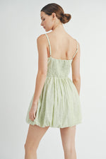 Load image into Gallery viewer, Corset Bubble Hem Mini Dress | ABND0631-2