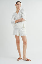 Load image into Gallery viewer, Sweater Hoodie Top & Shorts | ABES7500