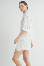 Load image into Gallery viewer, Sweater Hoodie Top & Shorts | ABES7500