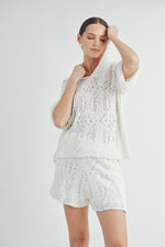 Load image into Gallery viewer, Sweater Hoodie Top & Shorts | ABES7500