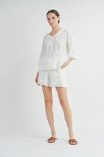 Load image into Gallery viewer, Sweater Hoodie Top & Shorts | ABES7500