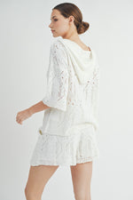 Load image into Gallery viewer, Sweater Hoodie Top & Shorts | ABES7500