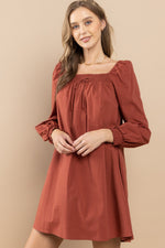 Load image into Gallery viewer, Smocked On-Off shoulder Dress | ABDD0168