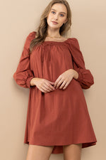 Load image into Gallery viewer, Smocked On-Off shoulder Dress | ABDD0168