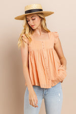 Load image into Gallery viewer, Flare bottom Blouse / S#ABDT0107