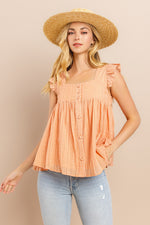 Load image into Gallery viewer, Flare bottom Blouse / S#ABDT0107