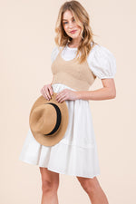 Load image into Gallery viewer, Two Piece Set Mini Dress / STLE#ABED7500