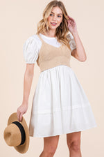 Load image into Gallery viewer, Two Piece Set Mini Dress / STLE#ABED7500