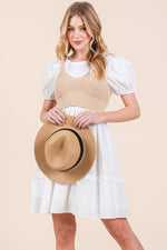 Load image into Gallery viewer, Two Piece Set Mini Dress / STLE#ABED7500