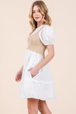 Load image into Gallery viewer, Two Piece Set Mini Dress / STLE#ABED7500