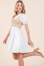 Load image into Gallery viewer, Two Piece Set Mini Dress / STLE#ABED7500