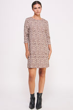 Load image into Gallery viewer, 3/4 Sleeve Mini Dress I ABED7600