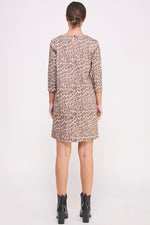 Load image into Gallery viewer, 3/4 Sleeve Mini Dress I ABED7600