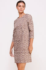 Load image into Gallery viewer, 3/4 Sleeve Mini Dress I ABED7600