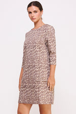 Load image into Gallery viewer, 3/4 Sleeve Mini Dress I ABED7600