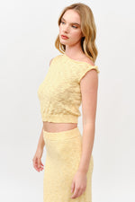 Load image into Gallery viewer, Chic Knitted Asymmetrical Set l ABES7544 I YELLOW I SHIP 05/15/25